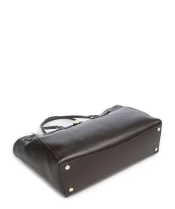 Hamilton Large Shopper genarbtes Rindsleder dunkelbraun