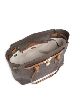 Hamilton Large Shopper Lederimitat dunkelbraun