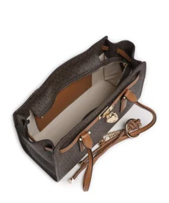 Hamilton Small Schultertasche Lederimitat dunkelbraun