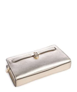 Hamilton XS Umhängetasche genarbtes Rindsleder gold