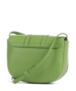 Hana Mini Umhängetasche genarbtes Ziegenleder hellgrün