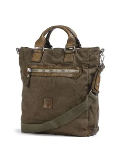 Handtasche Baumwolle khaki