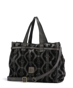 Handtasche Textil dunkelgrau