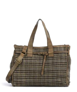 Handtasche Textil olivgrün