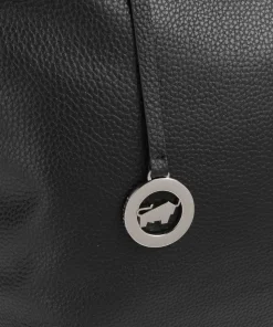 Hanna Shopper genarbtes Rindsleder schwarz