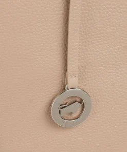 Hanna Shopper genarbtes Rindsleder beige