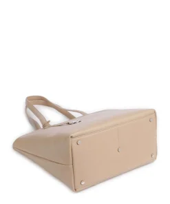 Hanna Shopper genarbtes Rindsleder beige