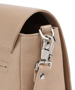 Hanna Umhängetasche genarbtes Rindsleder beige