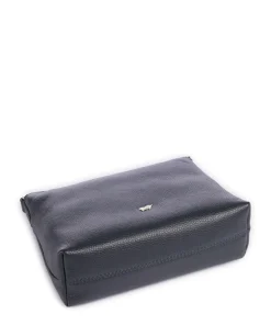 Hanna Umhängetasche genarbtes Rindsleder navy