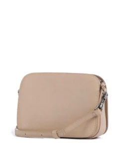 Harris Luka Umhängetasche genarbtes Leder beige