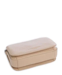 Harris Luka Umhängetasche genarbtes Leder beige