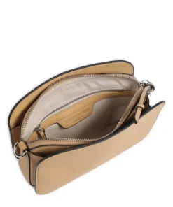 Harris Luka Umhängetasche genarbtes Leder beige