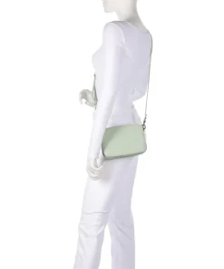 Harris Luka Umhängetasche genarbtes Leder mintgrün