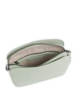 Harris Luka Umhängetasche genarbtes Leder mintgrün