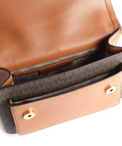 Heather Schultertasche Canvas dunkelbraun