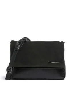 Heavenly Meadow Eden Umhängetasche Rindsleder schwarz