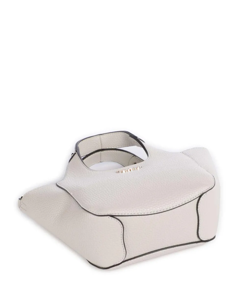 Helina Mini Handtasche Lederimitat creme