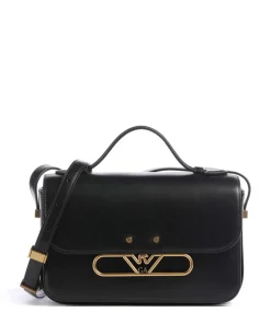 Hera Handtasche Lederimitat schwarz