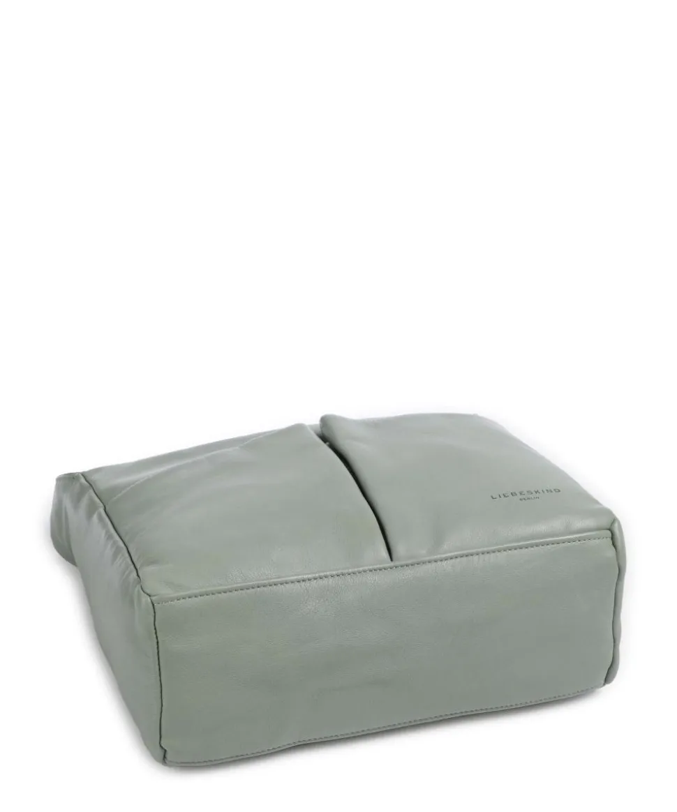 Hera Sheep Natuarl M Beuteltasche Schafsleder graugrün