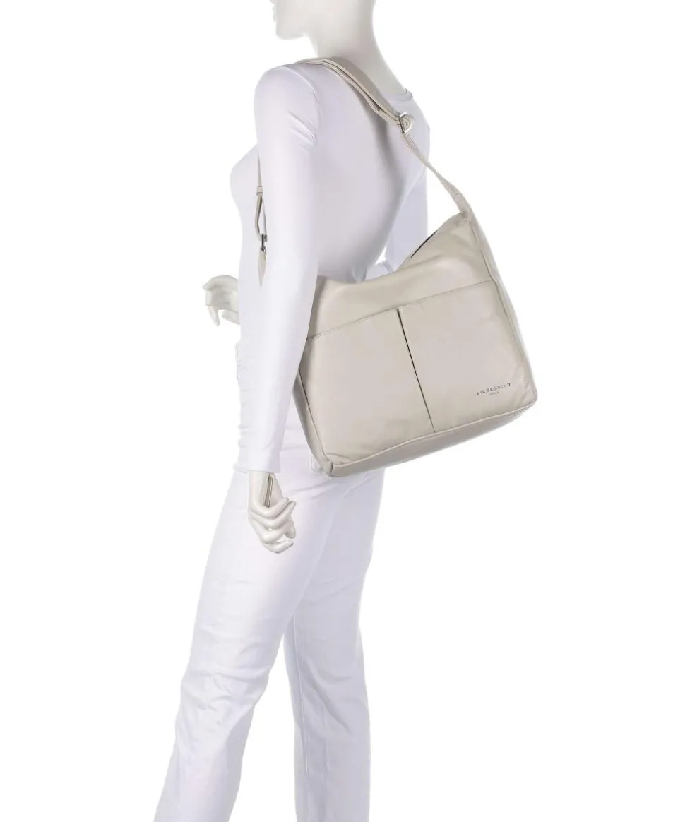 Hera Sheep Natuarl M Beuteltasche Schafsleder elfenbein