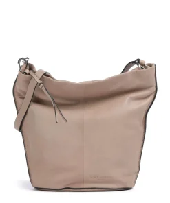 Hera Sheep Natural M Umhängetasche Schafsleder hellbraun