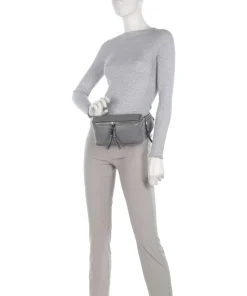 Hera Sheep Natural S Gürteltasche Schafsleder grau