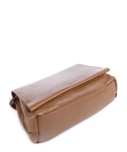 Hera Sheep Natural S Umhängetasche Schafsleder braun