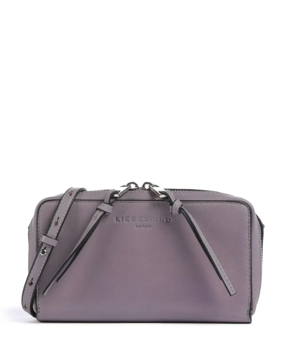 Hera Sheep Natural XS Umhängetasche fein genarbtes Leder violett