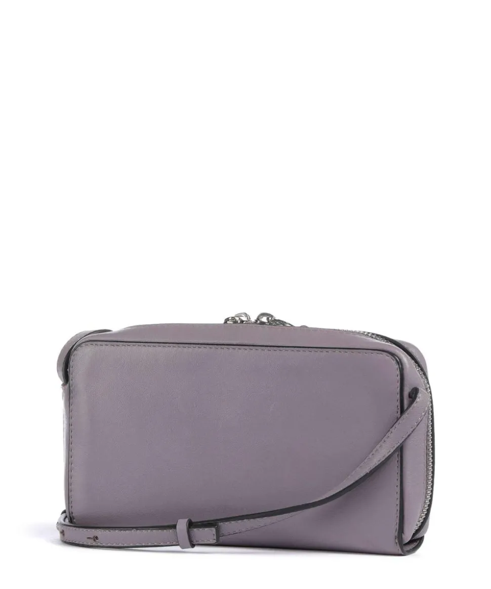 Hera Sheep Natural XS Umhängetasche fein genarbtes Leder violett