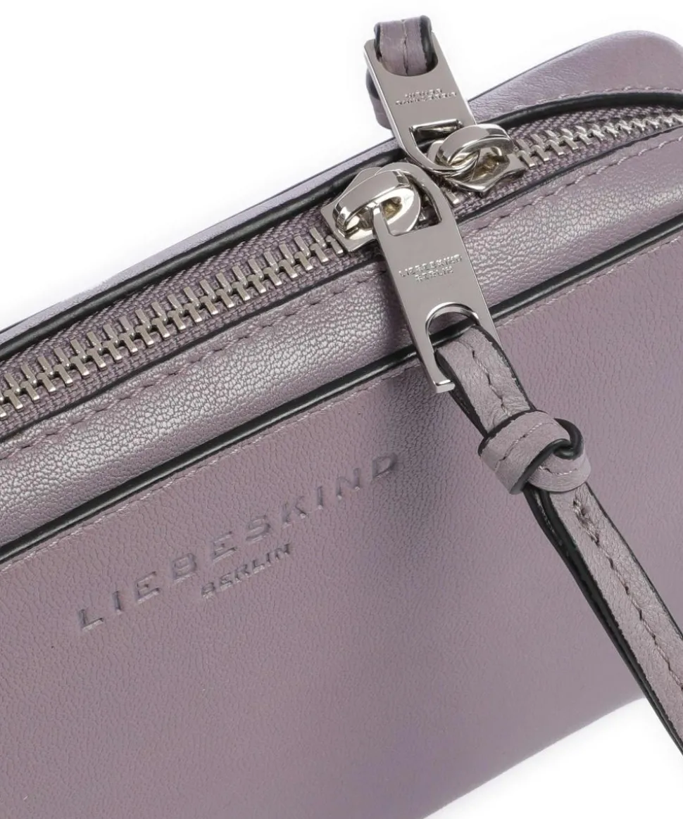 Hera Sheep Natural XS Umhängetasche fein genarbtes Leder violett