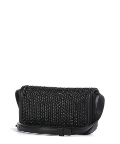 Hera Umhängetasche Lederimitat schwarz