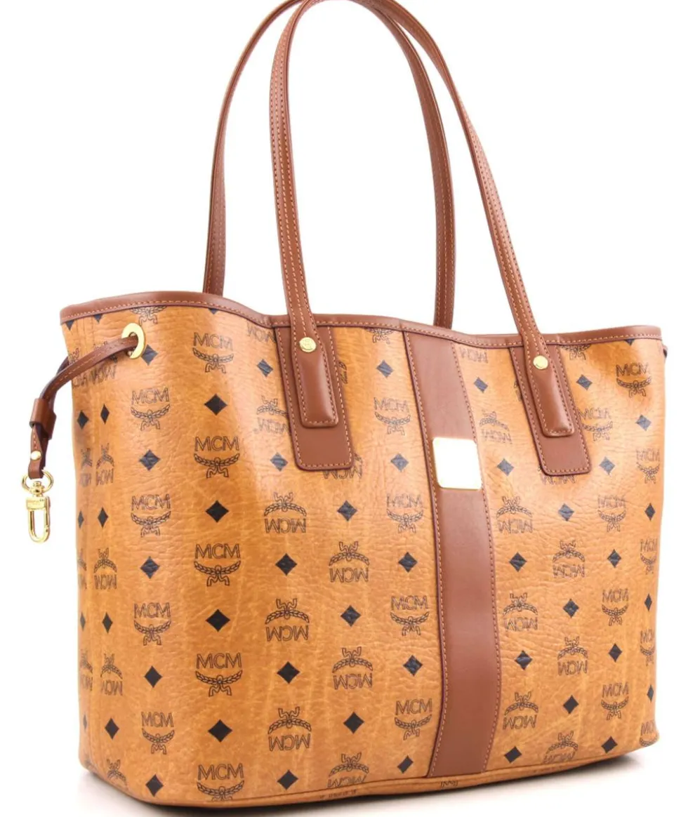Heritage Line Shopper Lederimitat cognac