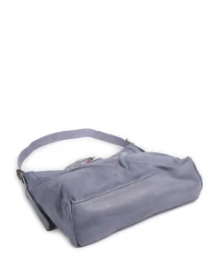 Herzweg 2 Beuteltasche genarbtes Leder lavendel