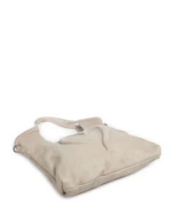 Herzweg 6 Shopper genarbtes Leder beige
