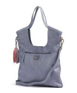 Herzweg 6 Shopper genarbtes Leder lavendel