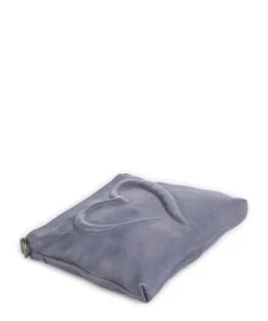 Herzweg 4 Umhängetasche genarbtes Leder lavendel