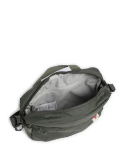 High Coast Umhängetasche recyceltes Polyamid dunkelgrün