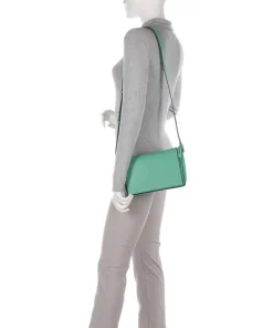 Hilla Kodiaq Sheep S Umhängetasche Lammleder grün