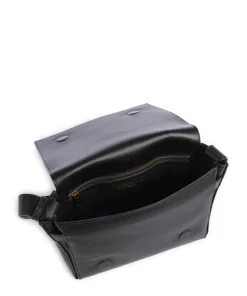 Hilla Kodiaq Sheep S Umhängetasche Lammleder schwarz