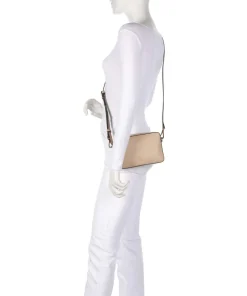 Hilla S Umhängetasche Schafsleder beige