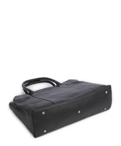 Hirsch Kala Laptoptasche 16″ genarbtes Leder schwarz