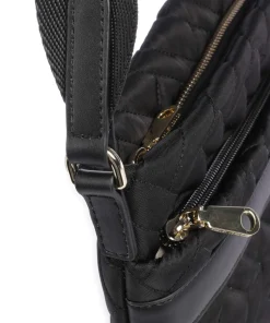 Holland Park Umhängetasche recyceltes Polyester schwarz