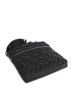 Holland Park Umhängetasche recyceltes Polyester schwarz