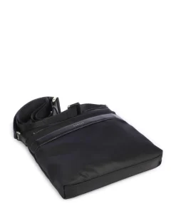 Holland Park Umhängetasche recyceltes Polyester schwarz