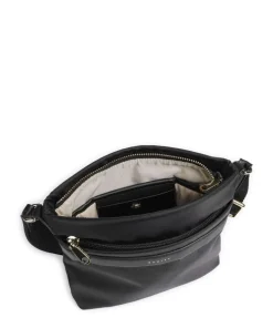 Holland Park Umhängetasche recyceltes Polyester schwarz