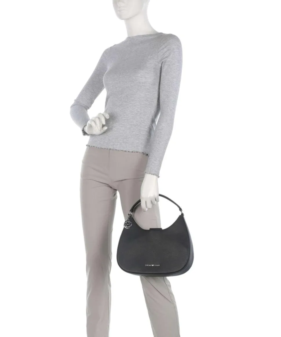 Holly Beuteltasche Lederimitat schwarz