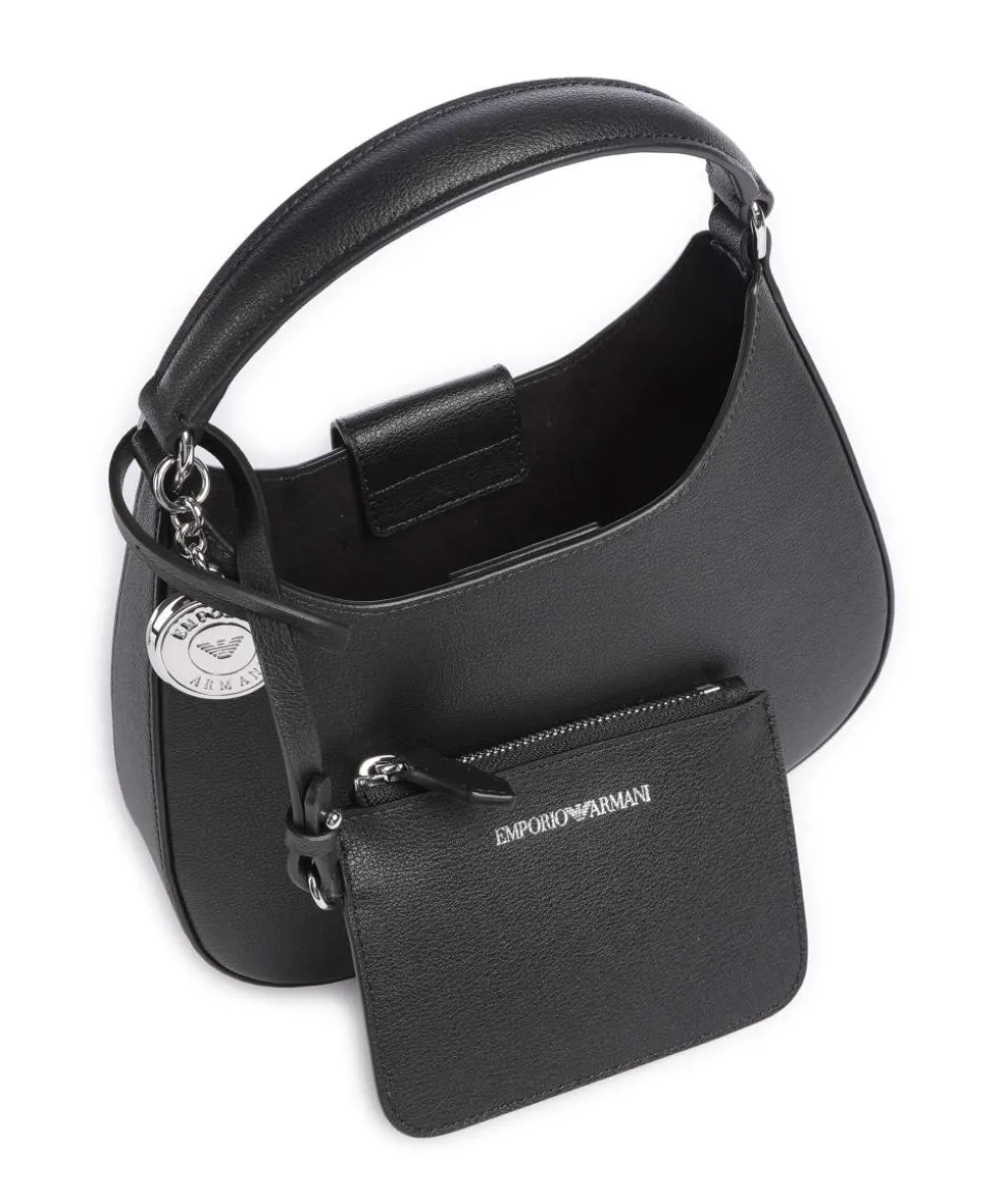 Holly Handtasche Lederimitat schwarz