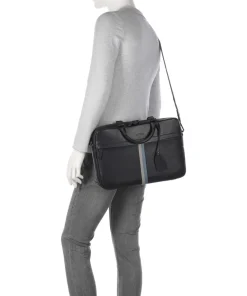 Horizon Aktentasche 14″ genarbtes Rindsleder schwarz