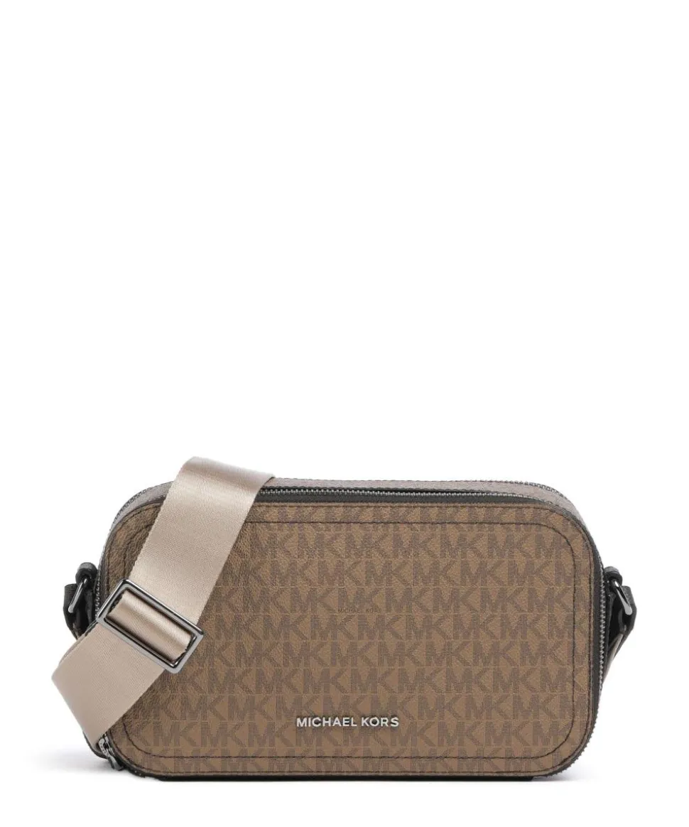 Hudson Umhängetasche Canvas braun