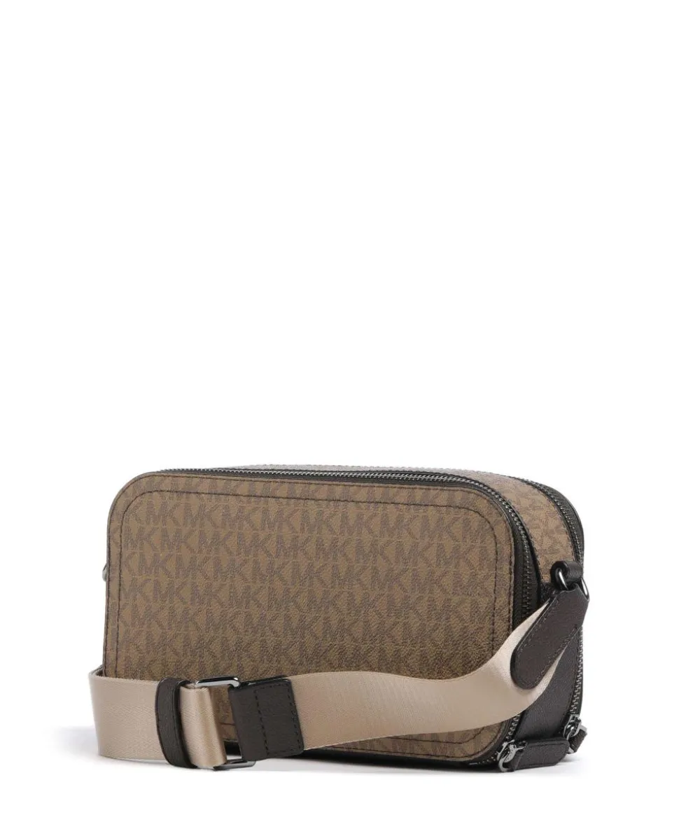 Hudson Umhängetasche Canvas braun